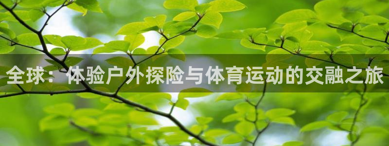 必一运动体育官网入口：全球：体验户外探险与体育运动的交融之旅