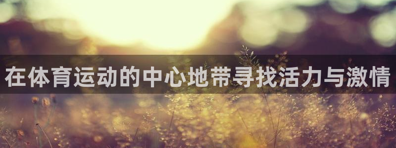 必一运动：在体育运动的中心地带寻找活力与激情
